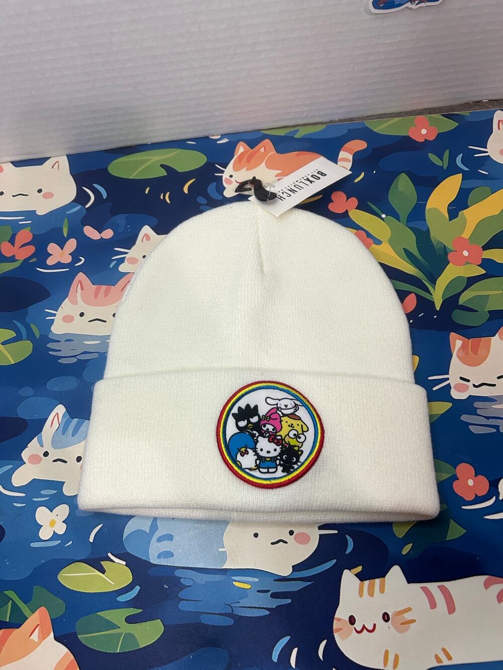 Sanrio Hello Kitty & Friends Patch Cuff Beanie One SIze